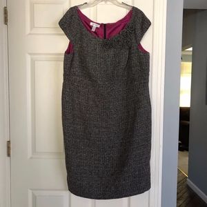 Dressbarn Rosette Sheath Dress